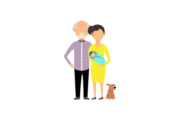 Family Set Mom, Grandpa Dog Embroidery Design Review