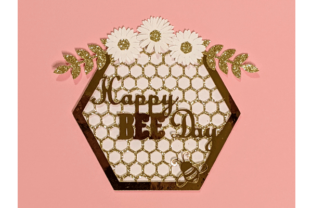 Happy Bee - Day Cake Topper