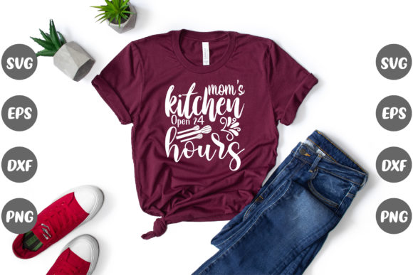 Kitchen Design Mom’s Kitchen Graphics for T-Shirt Designs