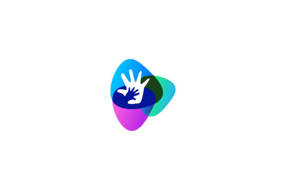 Mom and Kids Logo Design Vector for Branding and Graphics