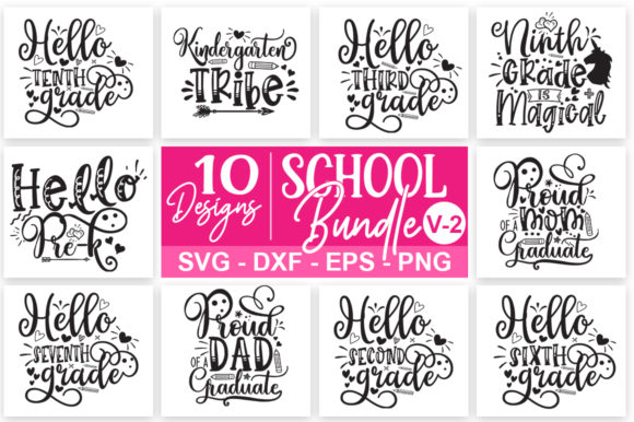 School Bundle Graphics for Creative Publishers